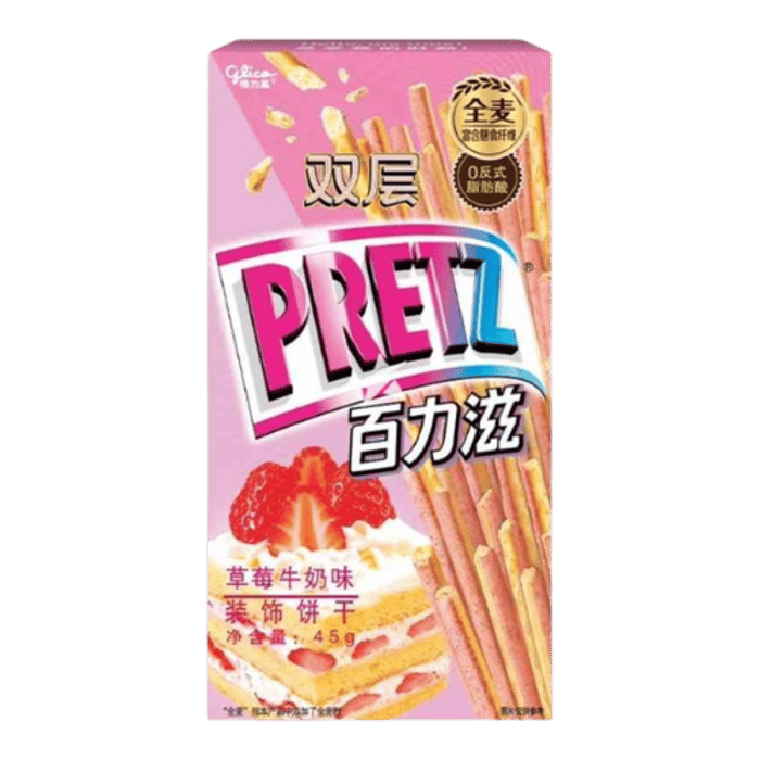 Pretz strawberry milk