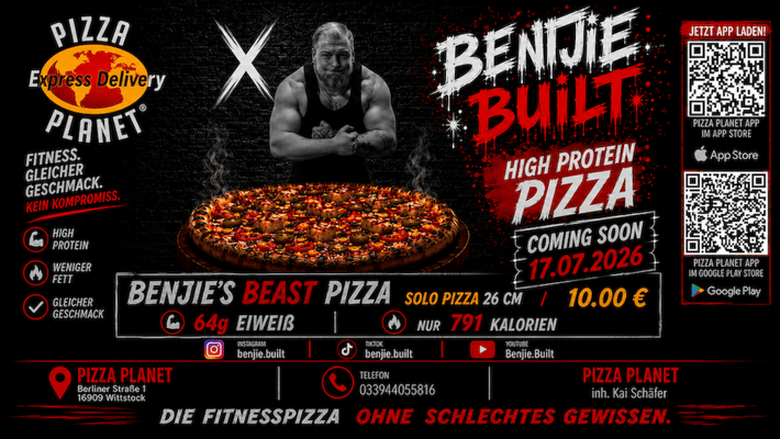 Pizza Planet Warengruppenbild