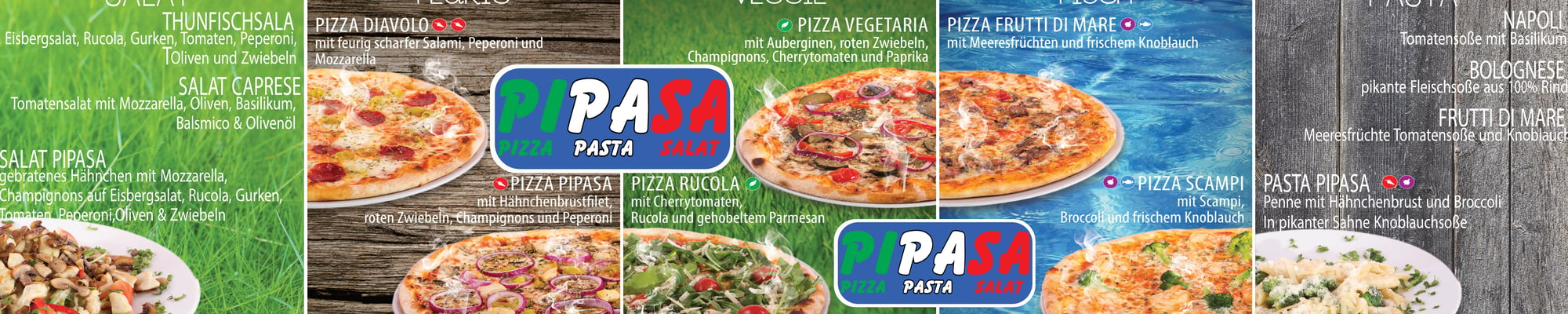 PiPaSa Pizza Pasta Salat