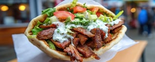 Gyros Fladenbrot