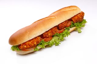 Chicken Cruncher Baguette ganz