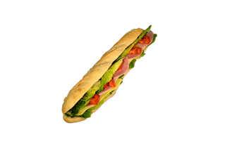 Baguette Schinken