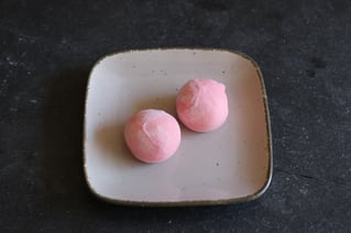 Mochi Strawberry Cheesecake