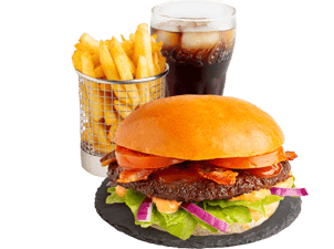 Chipotle Beef Burgermenü Chipotle Beef Burgermenü