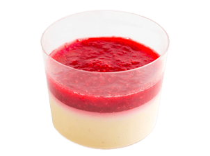 Himbeer-Panna Cotta