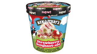 Ben & Jerry's Strawberry Doughnut-eee (465 ml) Ben & Jerry's Strawberry Doughnut-eee (465 ml)