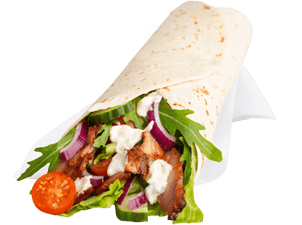 Wrap Chicken Kebab