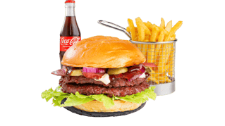 BBQ Bacon Burgermenü Normal BBQ Bacon Burgermenü Normal