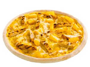 Dinkel Pizza Curry vegan