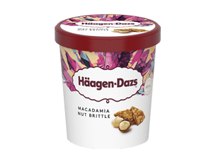 Häagen-Dazs Macadamia Nut Brittle (460 ml)