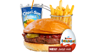 Kids Menü Burger & Pommes Kids Menü Burger & Pommes