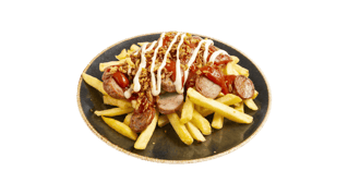 Loaded Fries Stadionwurst
