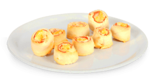 Pizzabrötchen gefüllt auf Gutschein für 0 EUR