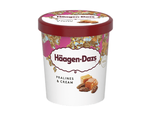 Häagen-Dazs Pralines & Cream (460 ml)
