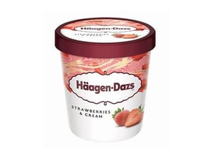 Häagen-Dazs Strawberries & Cream (460 ml)