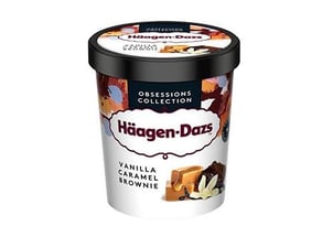 Häagen-Dazs Vanilla Caramel Brownie (95 ml)