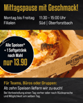 Mittagspause mit Geschmack