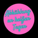 Abkühlung an heißen Tagen