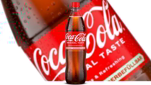 Coca Cola, 1,0 Liter