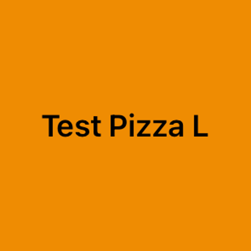 Test Pizza L