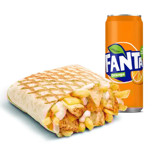 1 tacos M + drankje