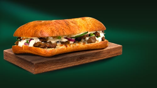 Ranch Spicy Beef Sandwich