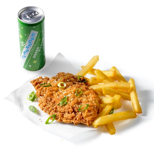 Krispy schnitzel menu