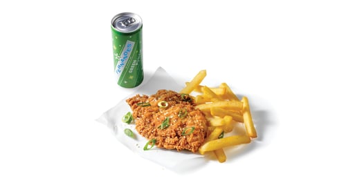 Krispy schnitzel menu