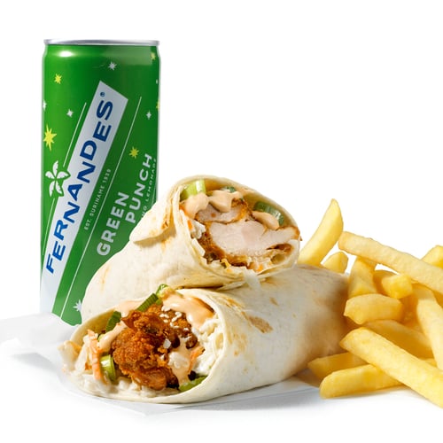 Krispy wrap menu