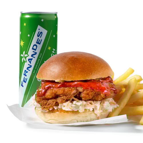 Krispy Burger menu