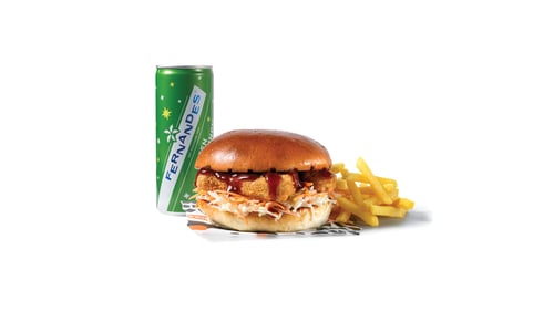 Vega Krispy Burgersmenu