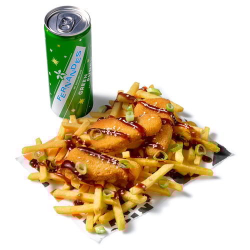 Vega Krispy Loaded fries menu