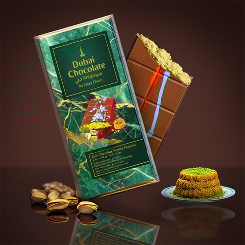 Dubai chocolade pistacho kunafa, 180 gram