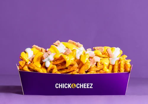 Cheezy Waffle Fries Deluxe