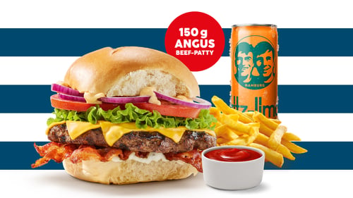 Angus Tasty Bacon-Menü