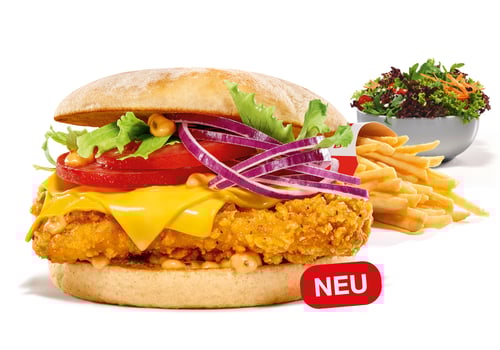 Unser Cheesy Chicken-Menü