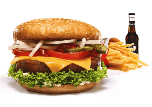 Unser Meatfree Cheesy-Menü