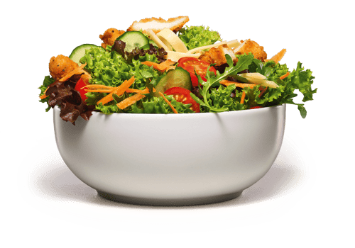 Chick‘n‘Cheese Salat