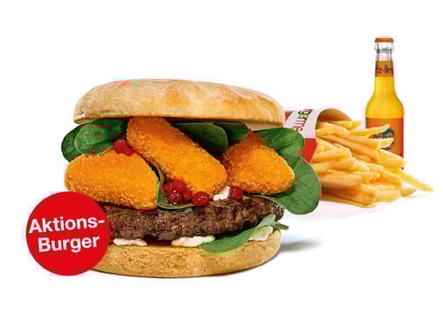 Unser Sweet Cheese-Menü