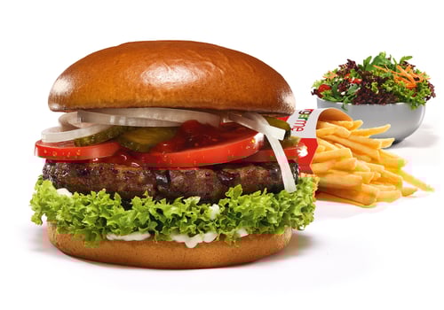 Unser Hamburger-Menü