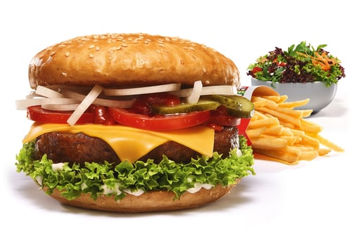 Unser Meatfree Cheesy-Menü