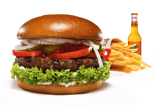 Unser Hamburger-Menü