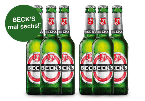 6 x 0,33l Beck's Pils