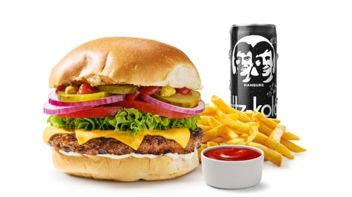Cheeseburger-Menü