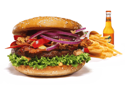 Unser Bacon’n’Cheese-Menü