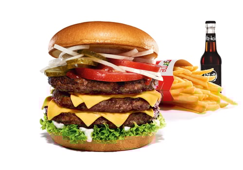 Unser Beefy Triple-Menü