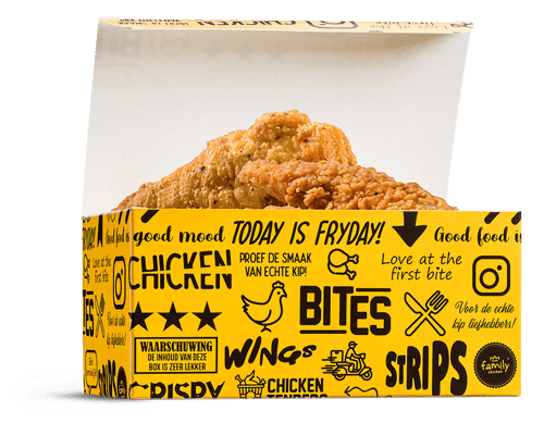 Mixed Strips Texas & Hot&spicy (6 Stuks)