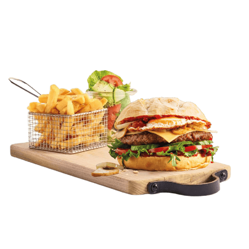 Big Bread Burger Menu