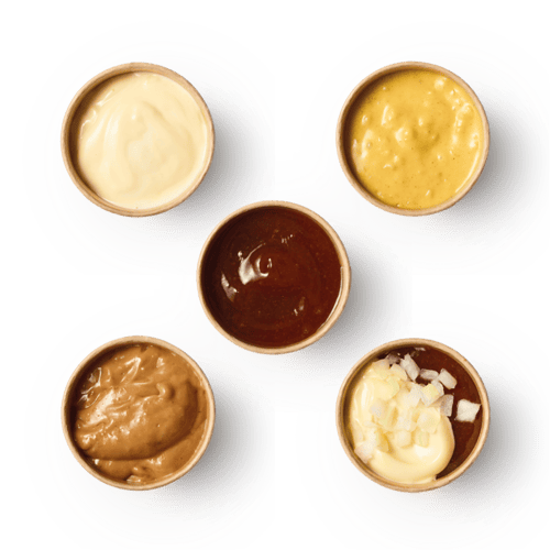 Kleine (1 persoon) beker saus 60ml