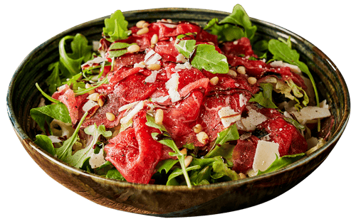 Carpaccio salade